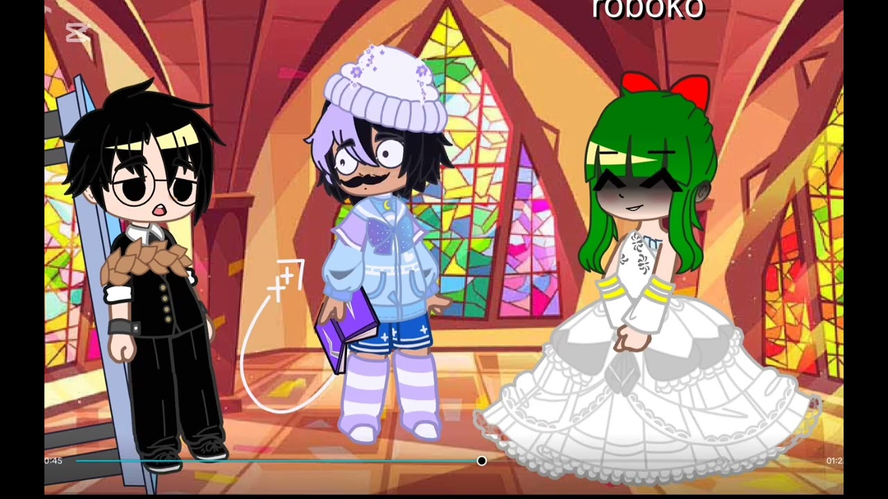 Nobitas marriage to roboko #relatable #main oc #doraemongacha #comedy #hey Jessie fans #roboko
