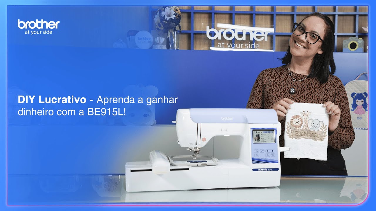 Aprenda a ganhar dinheiro com Bordado! | BE915L