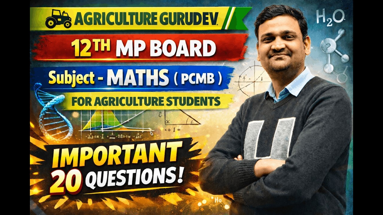 TAHALKA Class 🔥 | Maths (Elements of Science) | 12th MP Board | Live 16 Feb. 2026 @ 5 PM