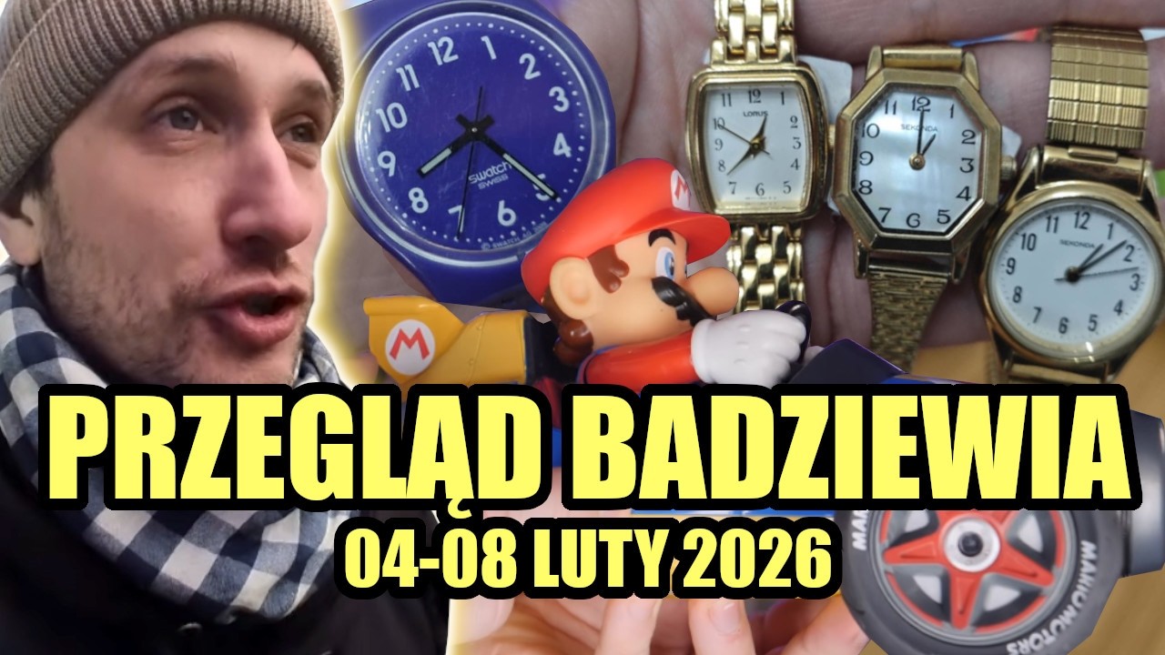 PRZEGLĄD BADZIEWIA: IT'SA ME MARIO! Rajd po targach staroci i sklepach z używanymi gratami