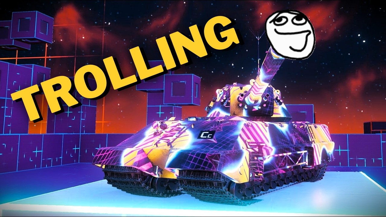 TROLLING in NEON DASH with TASCHENRATTE !  (sorry) - WOT