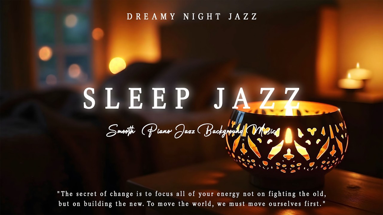 Elegant Night Jazz for Sleep | Soft Ethereal Piano Music for Deep Relaxation and Peaceful Rest