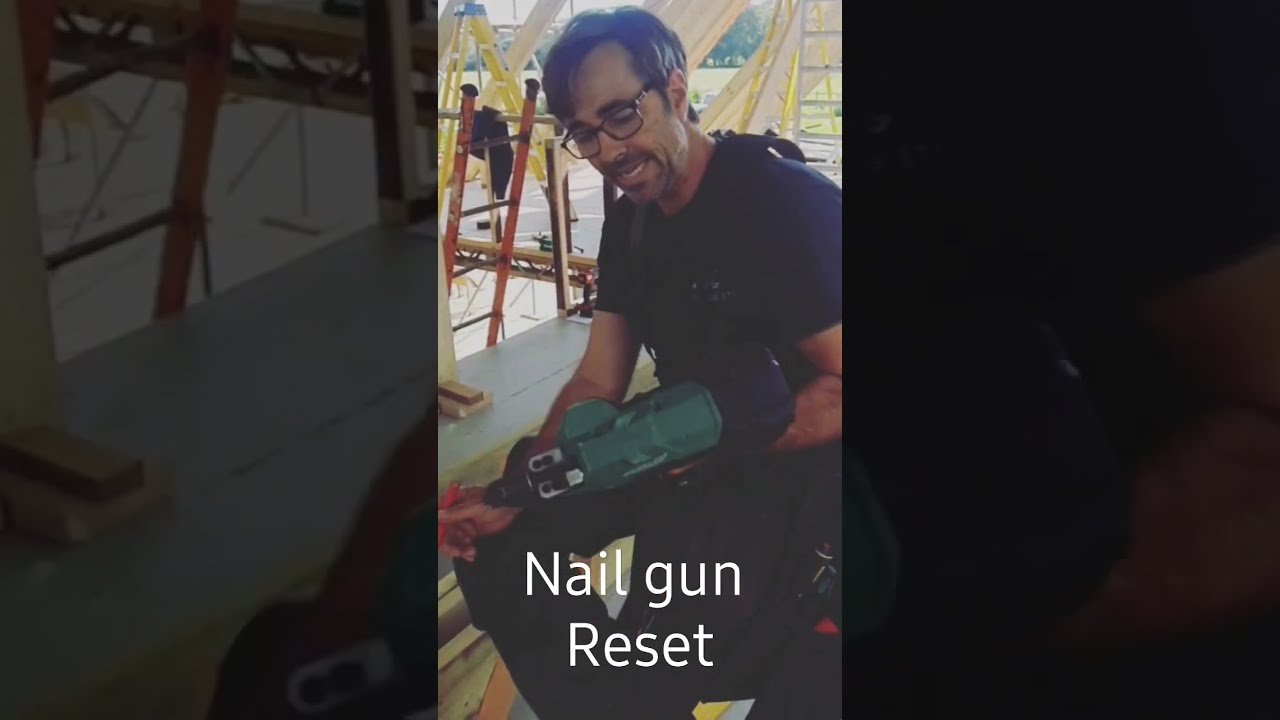 nail gun problems #shorts