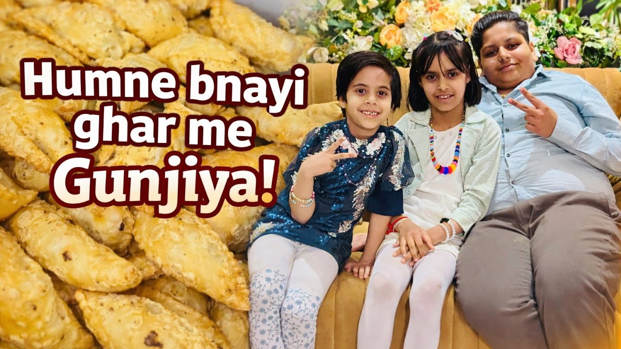 Holi me Humne Banayi Ghar me Gunjiya
