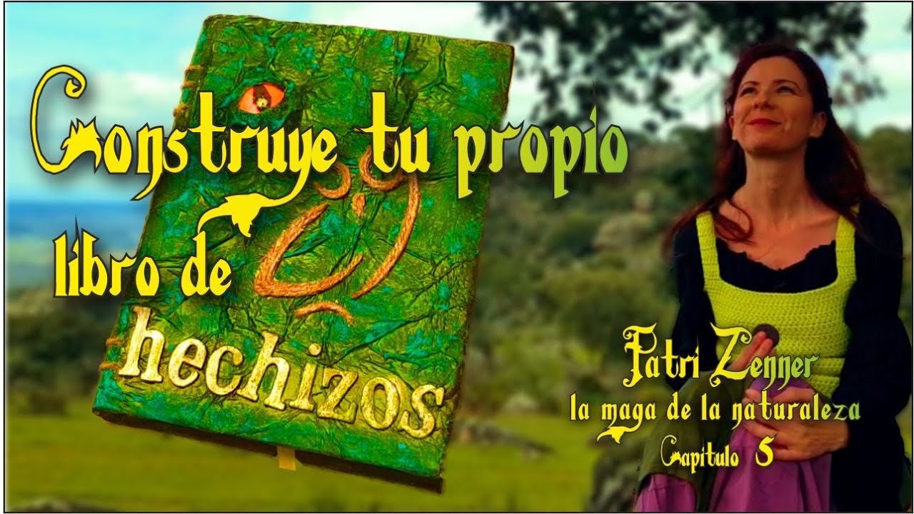 ✨DIY. Haz tu propio libro de ✨HECHIZOS y TRUCOS de MAGIA✨con la  BRUJITA🧙‍♀️Patri Zenner🧹.Capítulo5.