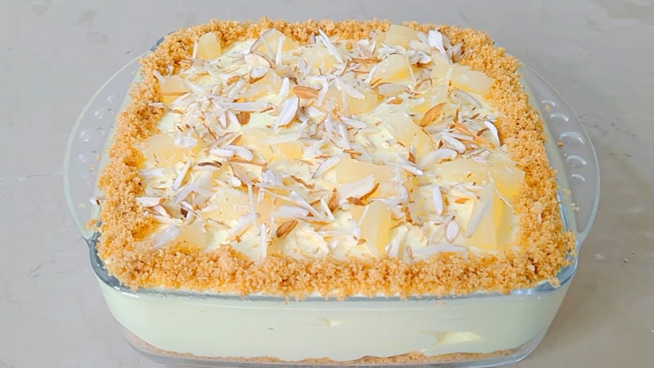 10 Minutes Dessert Recipe | Quick and Easy Pineapple Dessert Recipe