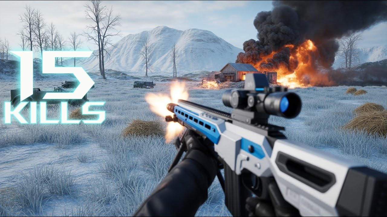 PUBG VIKENDI AUG + MK12 !!