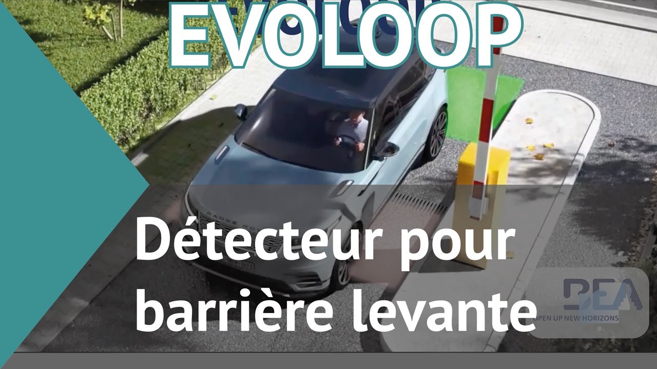 EVOLOOP, le détecteur d'ouverture et de présence pour barrière