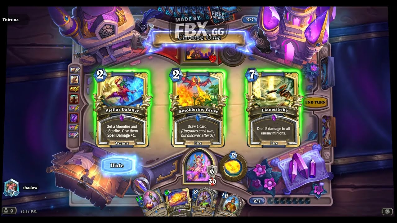 Standard - DC3 - Mage Vs Shaman - Dark Gift - Pilot - Epic top deck! Double Colossus - Leg PC SB02