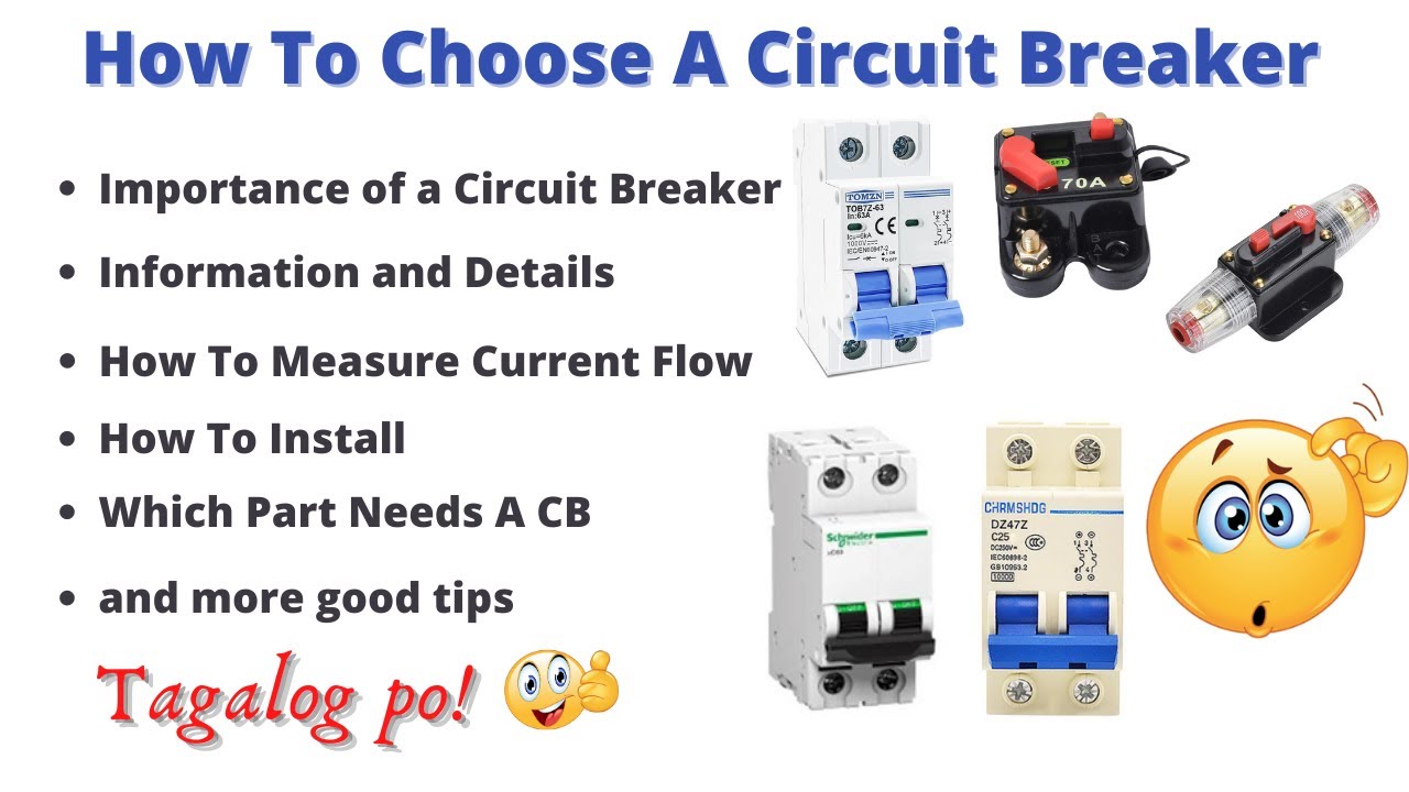 Paano Pumili ng Circuit Breaker - Solar Off-Grid at Portable Solar Generator