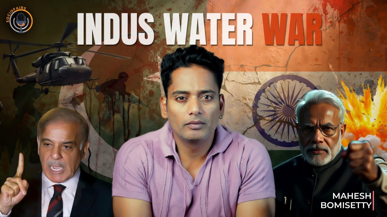 Indus Water Treaty Explained: Water, Politics & Survival | SocioFairs | Mahesh Bomisetty!
