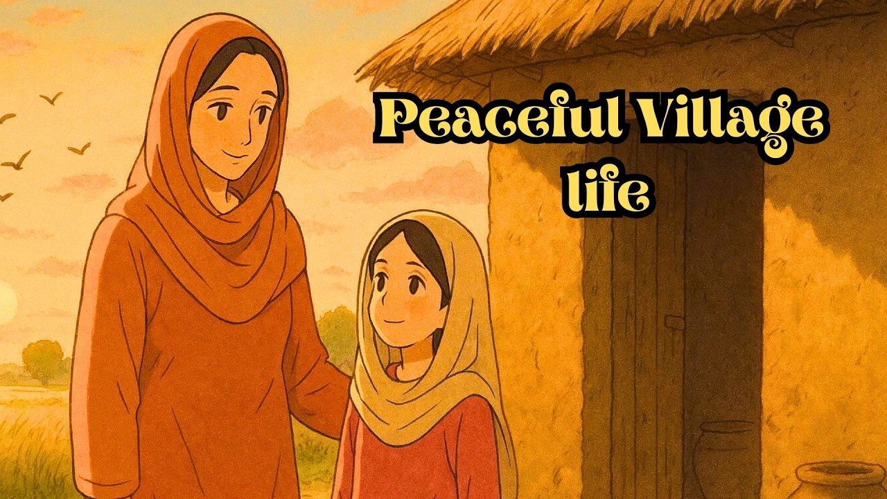 Peaceful Village Life | Simple Rural Life | Ghibli Style