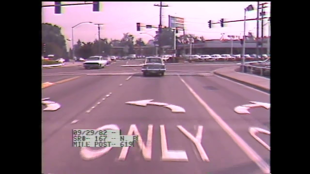 Driving On WA SR-167 North/South In 1982 (Sumner, Puyallup, Tacoma)
