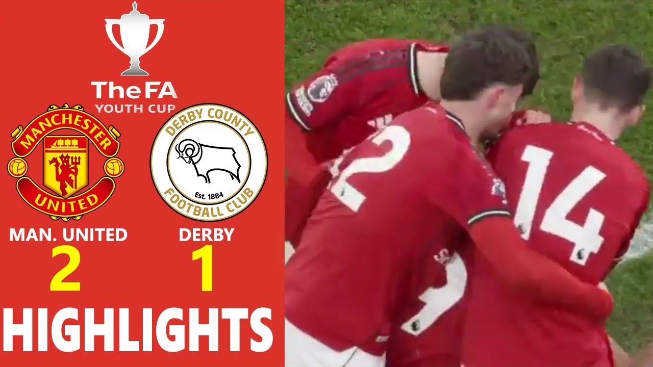 Man United vs Derby County Highlights 🔥U18 FA Youth Cup 2025/2026 Round 4