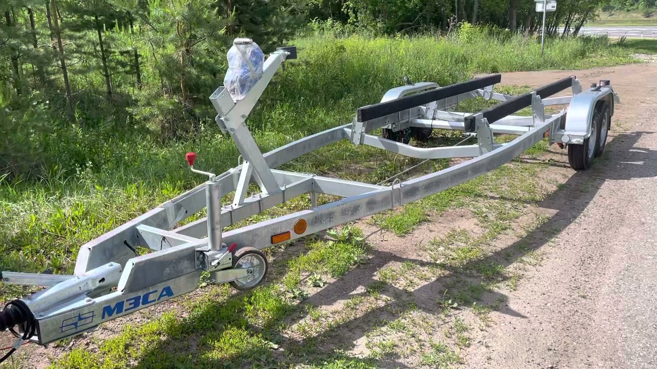 Прицеп для катера 7,2м. Тормоза АЛ-КО. МЗСА 822141.502. ЦЛП АРИВА. Уфа,Ижевск,Казань,Челны,Чебоксары