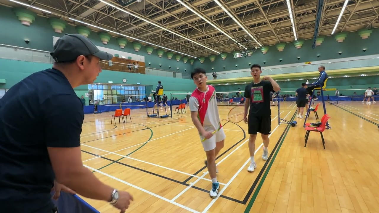 2025全港羽毛球錦標賽 中雙 16強 張世成/鄧志輝VS 李鍵恒/羅浚僑