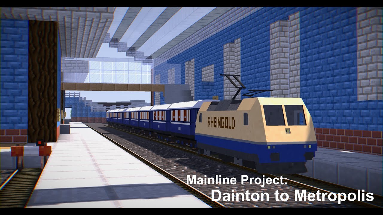 Traincraft - Mainline Project Routes: Dainton to Metropolis