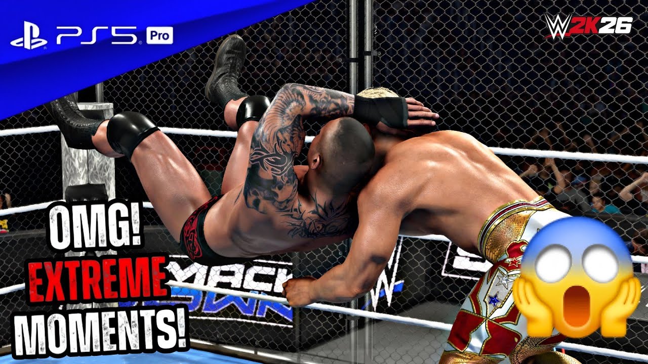WWE 2K26 - Randy Orton vs. Cody Rhodes - Steel Cage Match | PS5 Pro [4K60 HDR]