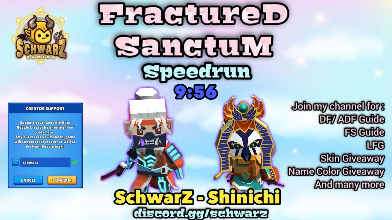 Hunt Royale - Fractured Sanctum Run with Shinichi 9:56