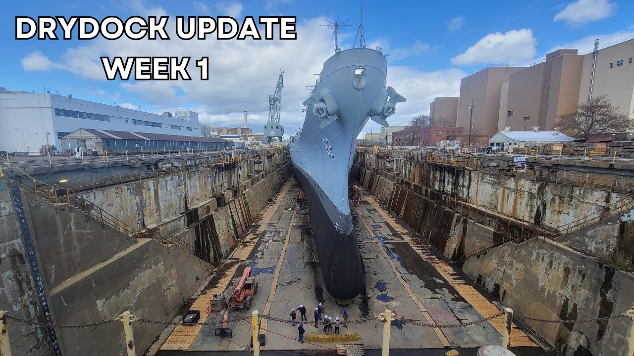Drydocking New Jersey: Project Update 1