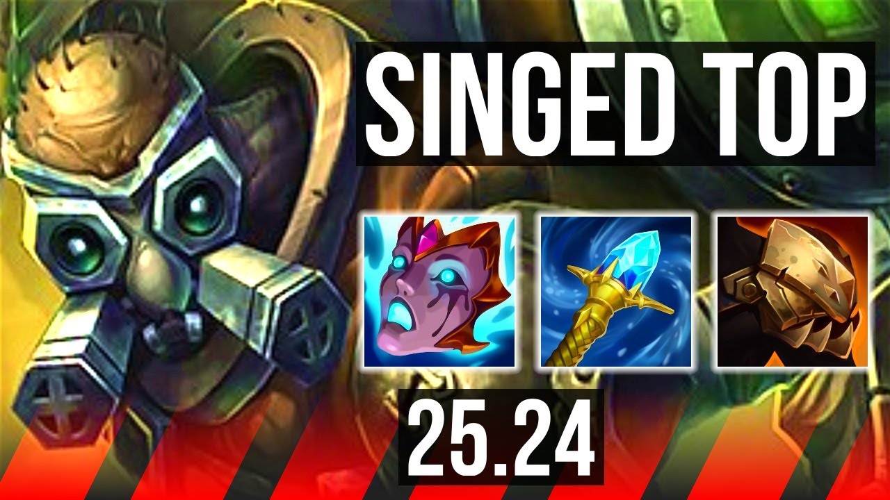 SINGED vs FIORA (TOP) | 11/2/12 | KR Grandmaster | 25.24