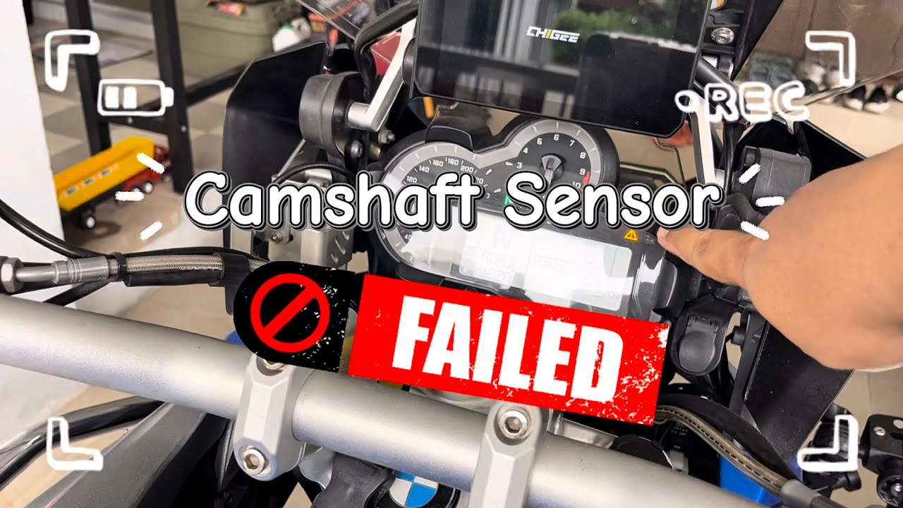 BMW R1200GS Camshaft Sensor Failed (เซ็นเซอร์แคมชาฟเสีย) อาการเป็นไง?