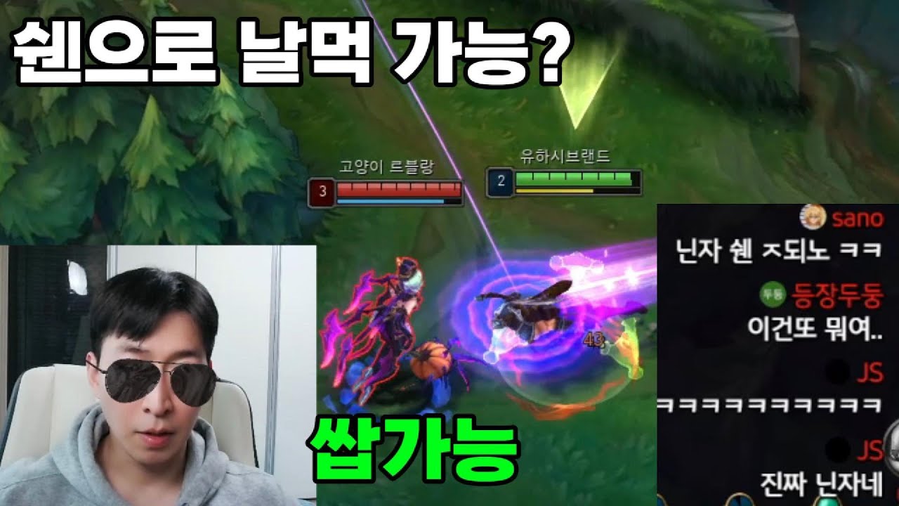 쉔으로 날먹가능?(닌자 서폿)