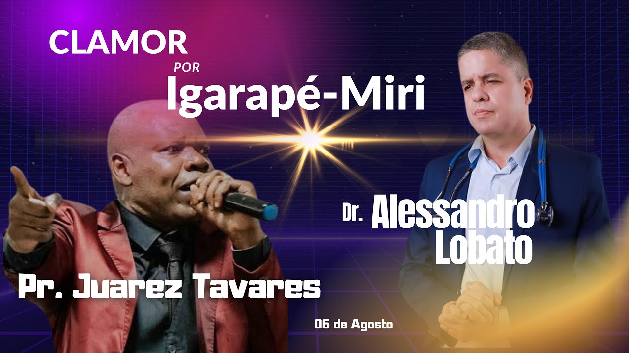 GRANDE CLAMOR POR IGARAPÉ-MIRI - 3ª noite com o Pastor Juarez Tavares no Centro Cultural