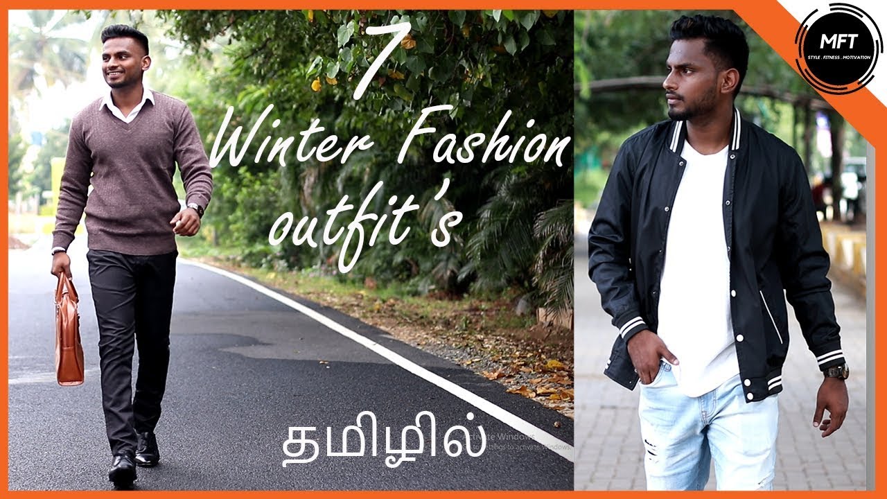 7 Winter FASHION Outfits for Men | Men's Fashion Tamil