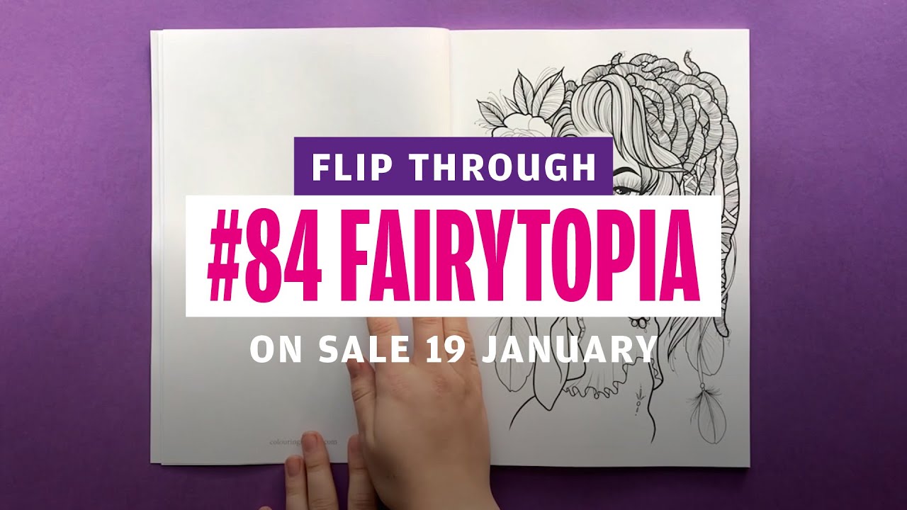 Fairytopia Flip Through | Colouring Heaven Special #84