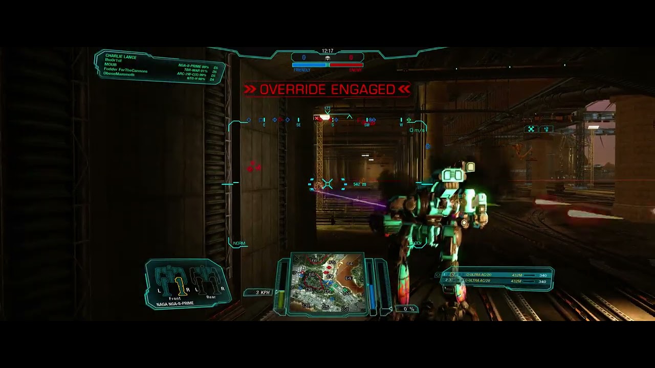 MWO Quickplay | Naga-II-Prime | First Kills in Naga