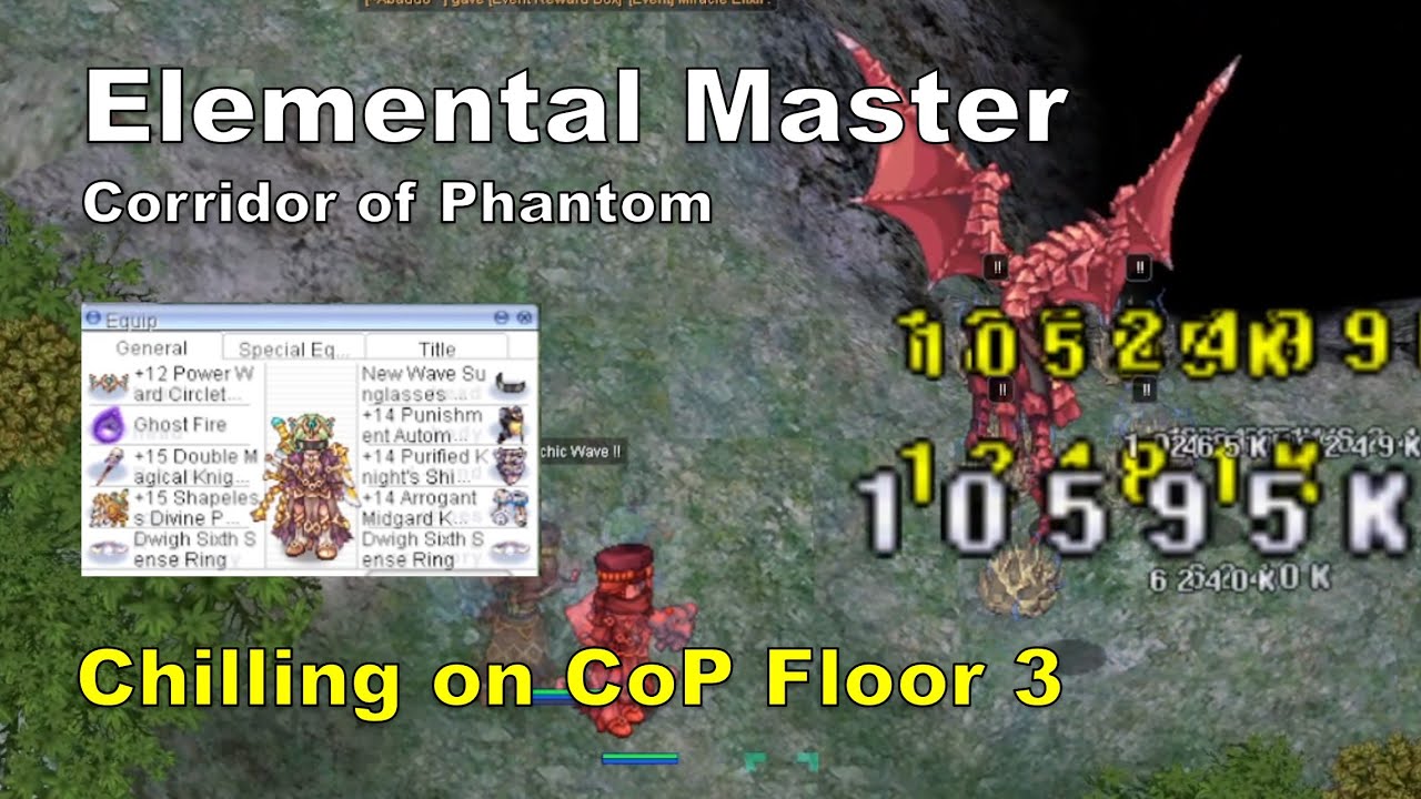 [BB iRO] Elemental Master - Corridor of Phantom Floor 3 - IRO Chaos