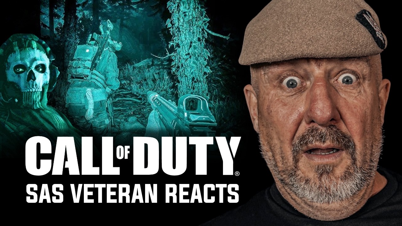 Ветеран SAS РЕАКЦИЯ на миссию спецназа Call of Duty