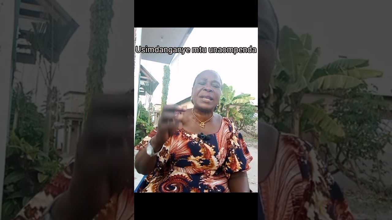 Usimdanganye mtu unaempenda