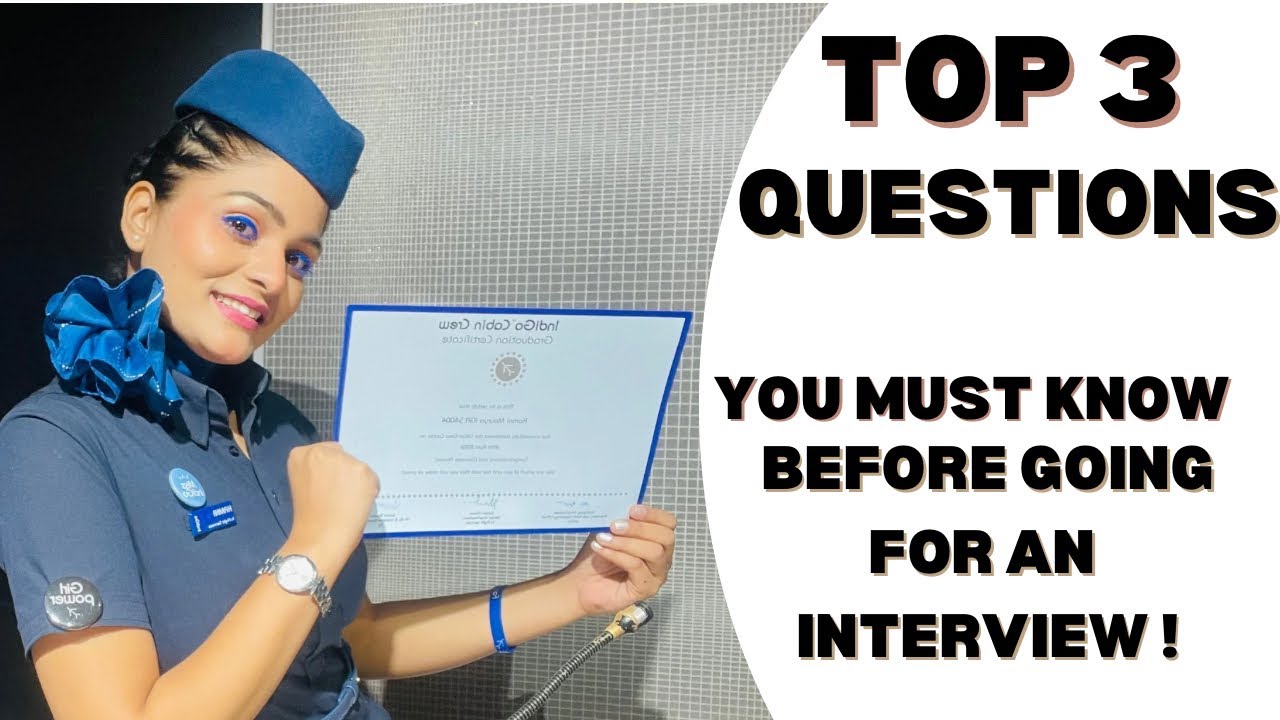 Cabin crew Interview || Questions you must know before going for an interview ||