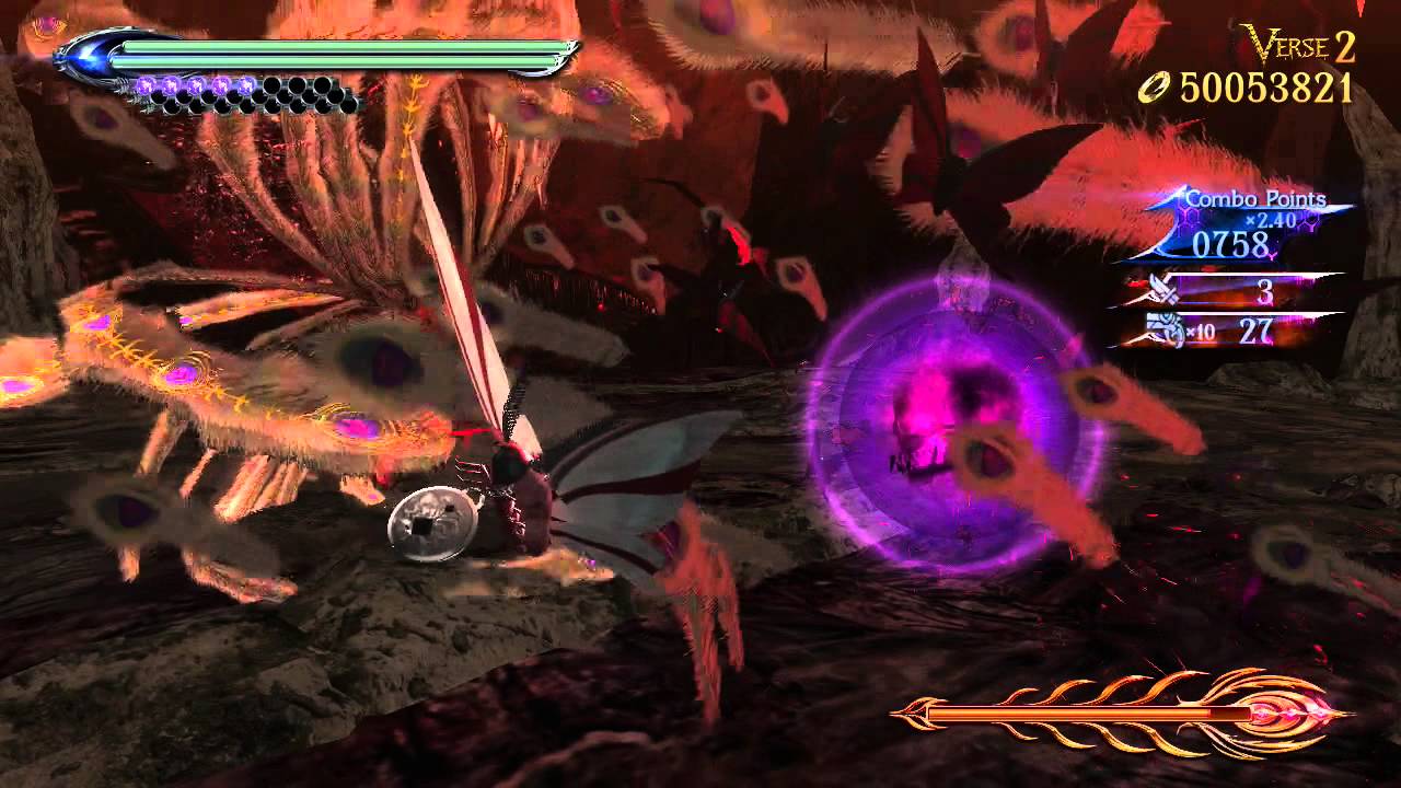 Bayonetta 2-Jeanne(Balder Fight):NSIC Action with Gaze of Despair