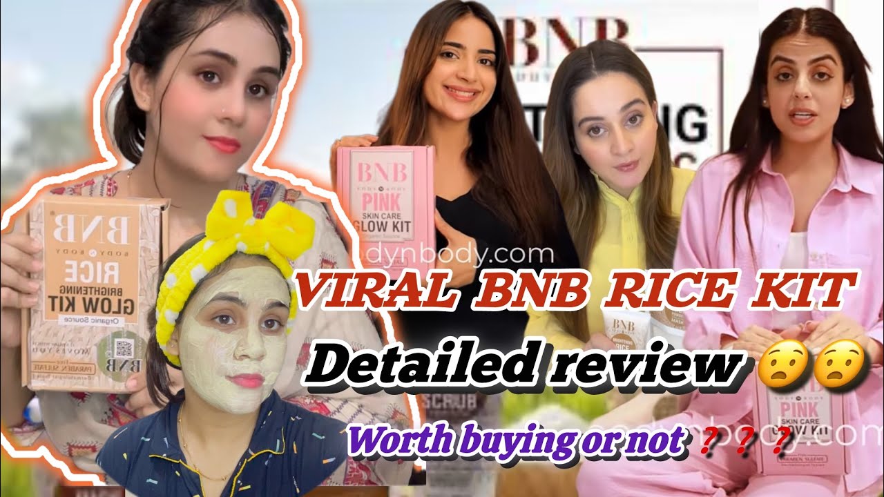 Viral BNB Rice Glow Kit| My personal experience| Honest Review| Must watch before buy@Drammarabasir