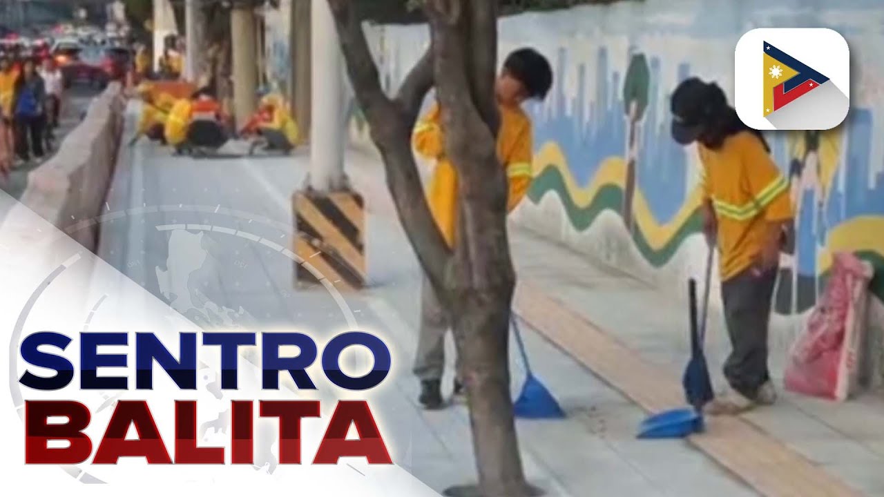 Mas maluwag at ligtas na sidewalk sa EDSA-Estrella, madadaanan na ng publiko sa susunod na buwan