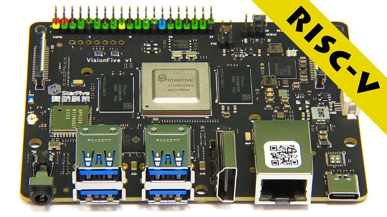 VisionFive RISC-V Linux SBC