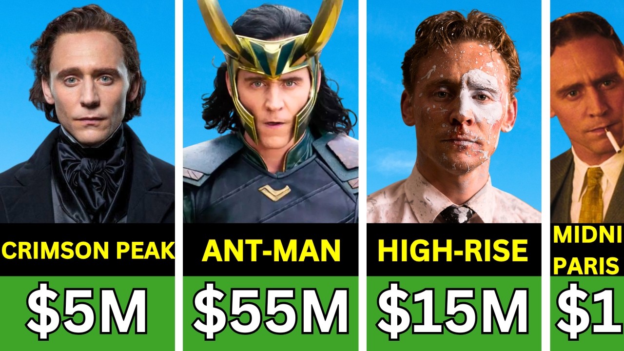 💰Tom Hiddleston’s Paycheck for Every Movie She’s Ever Made (Hit or Flop?)