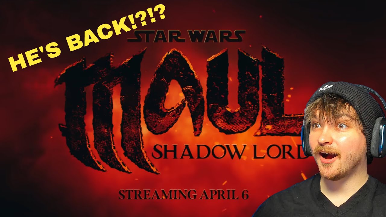 MAUL IS BACK BABY! Reacting to the MAUL: SHADOW LORD Trailer (Star Wars Reaction 2026)