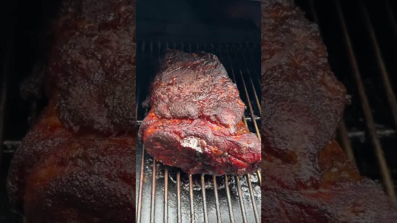 Boston Butts On Pellet Grill 