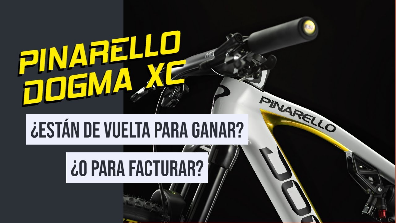 Pinarello Dogma XC, La nueva mejor bici doble de la copa del mundo?