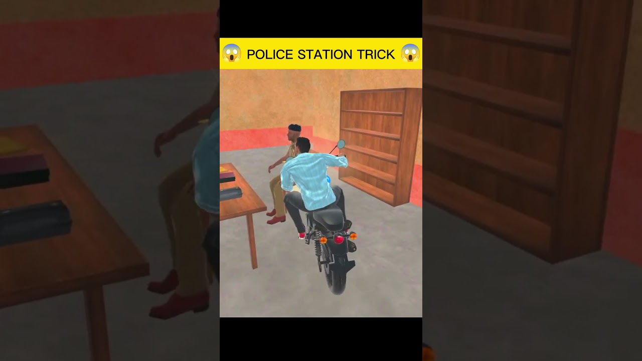 😱police station trick 😱 Indian Theft Auto 💥simulator🤯 #short #video #indian #game #shorts