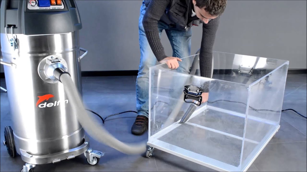 Wet and Dry Indestructible Industrial Vacuum Cleaner Demo | Mistral 802 WD | Delfin