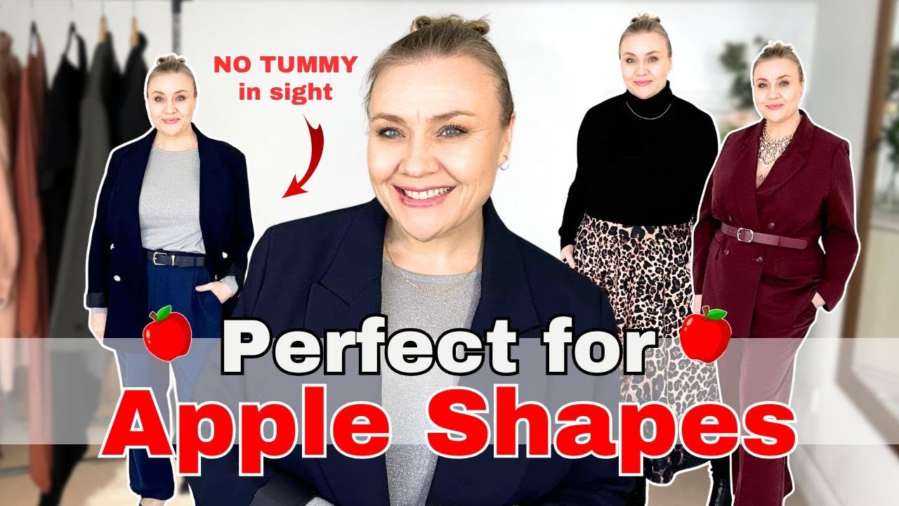 5 MUST HAVE PIECES for APPLE SHAPES | NO TUMMY IN SIGHT!