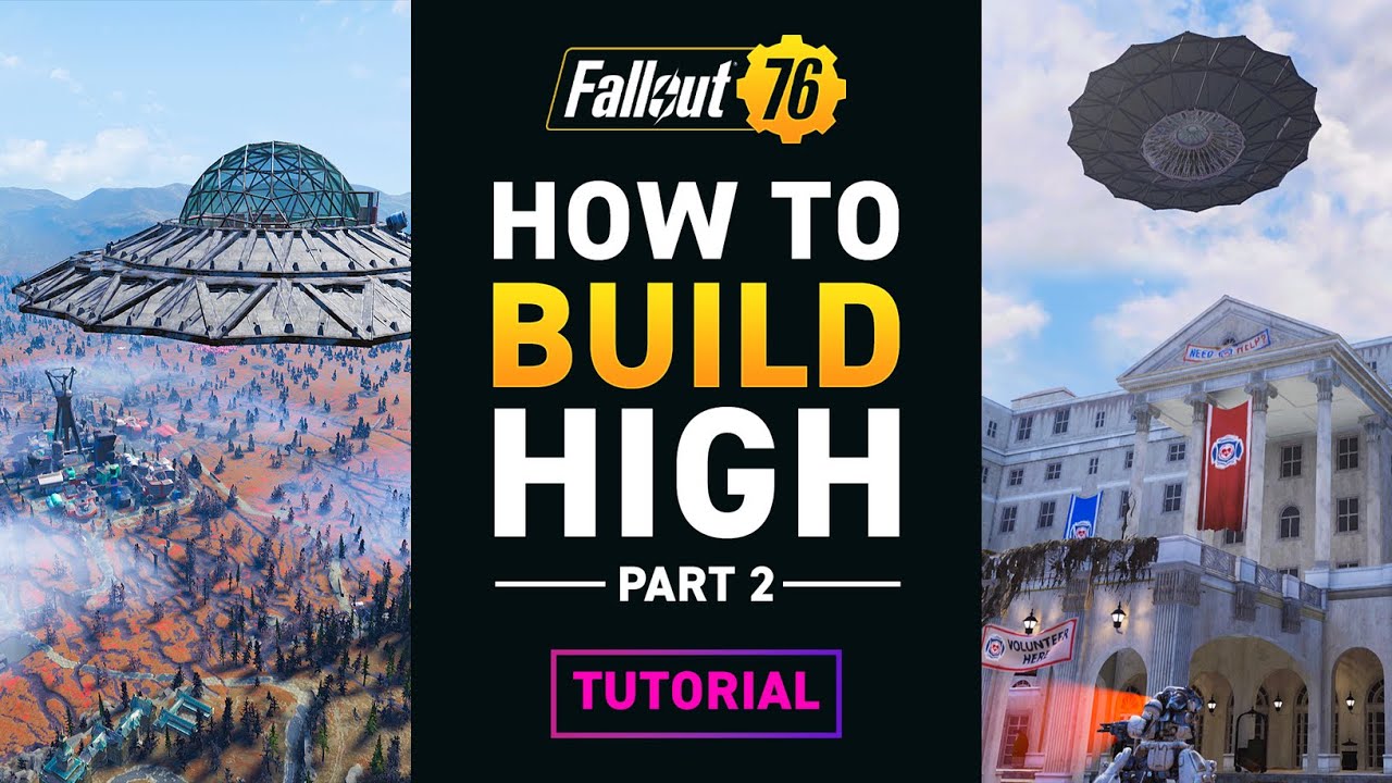 How to build FLOATING CAMPS in 2022 | Part 2 – Fallout 76 Camp Build Tutorial