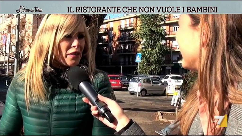 Il ristorante che non vuole i bambini