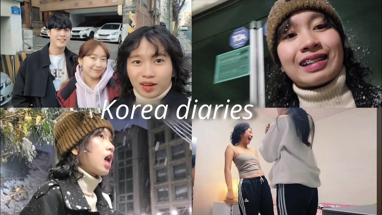 Forda INCONVENIENCE... | T-Money charging, heavy snow (Korea diaries)