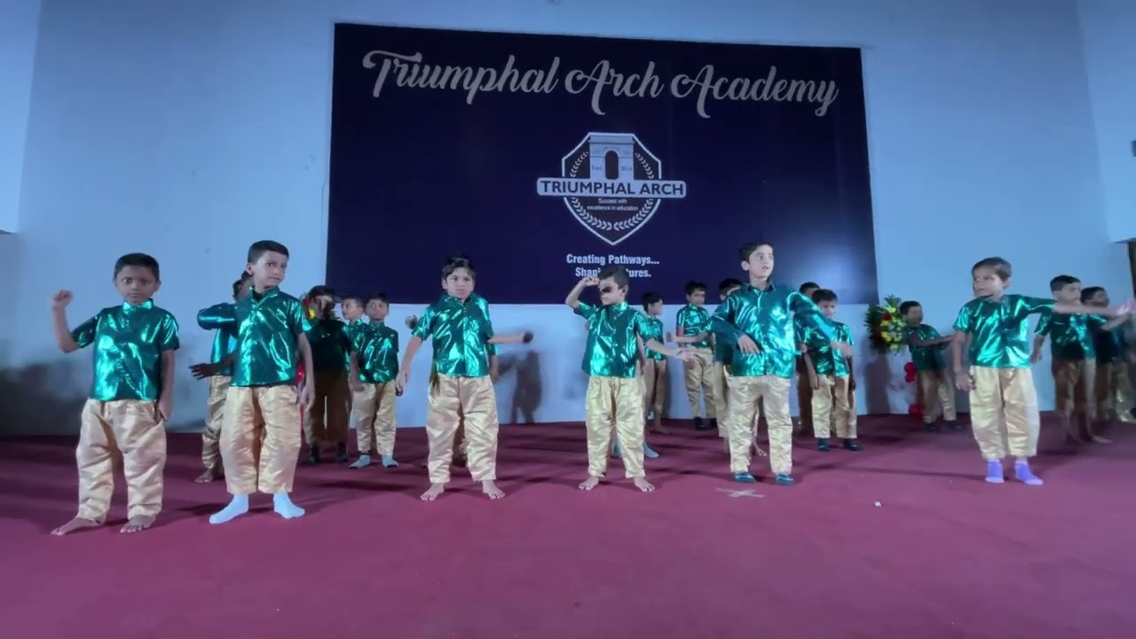 Parents Day Performance By class 1st Boys | Triumphal Arch Academy | Kids Dance | YouTube Dance